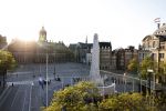 Amsterdam 4 mei 2020
Dodenherdenking op de dam zonder publiek vanwege Corona . Koning Willem Alexander Koningin Maxima Femke Halsema Gerdi Verbeet en Marc Rutte zijn aanwezig . Er ston veel politie aan de zijkanten en op de daken .