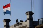 Amsterdam 4 mei 2020
Dodenherdenking op de dam zonder publiek vanwege Corona . 
Security