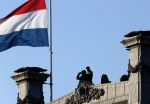 Amsterdam 4 mei 2020
Dodenherdenking op de dam zonder publiek vanwege Corona . 
Security