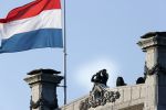 Amsterdam 4 mei 2020
Dodenherdenking op de dam zonder publiek vanwege Corona . 
Security