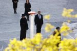 Amsterdam 4 mei 2020
Dodenherdenking op de dam zonder publiek vanwege Corona . 
Koning Willem Alexander Koningin Maxima
