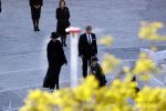 Amsterdam 4 mei 2020
Dodenherdenking op de dam zonder publiek vanwege Corona . 
Koning Willem Alexander Koningin Maxima