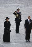 Amsterdam 4 mei 2020
Dodenherdenking op de dam zonder publiek vanwege Corona . 
Koning Willem Alexander Koningin Maxima