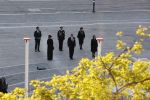 Amsterdam 4 mei 2020
Dodenherdenking op de dam zonder publiek vanwege Corona . Koning Willem Alexander Koningin Maxima Femke Halsema Gerdi Verbeet en Mark Rutte zijn aanwezig . Er ston veel politie aan de zijkanten en op de daken .