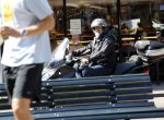 Amsterdam 19 mei 2020
Ferry de Kok op zijn driewieler motor MP3