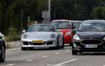 Noordwijk / Wassenaar 12 juni 2020
Frank Dane met zijn vriendin in porsche 911 cabrio.