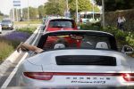 Noordwijk / Wassenaar 12 juni 2020
Frank Dane met zijn vriendin in porsche 911 cabrio.