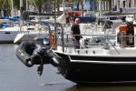 Harlingen 28 mei 2020
Frits Wester en een vriend (Jaap) varen de haven van Harlingen uit met de zeilboot van Frits