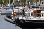 Harlingen 28 mei 2020
Frits Wester en een vriend (Jaap) varen de haven van Harlingen uit met de zeilboot van Frits