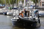 Harlingen 28 mei 2020
Frits Wester en een vriend (Jaap) varen de haven van Harlingen uit met de zeilboot van Frits