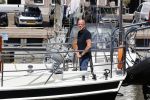 Harlingen 28 mei 2020
Frits Wester en een vriend (Jaap) varen de haven van Harlingen uit met de zeilboot van Frits