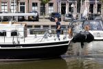Harlingen 28 mei 2020
Frits Wester en een vriend (Jaap) varen de haven van Harlingen uit met de zeilboot van Frits