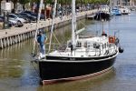 Harlingen 28 mei 2020
Frits Wester en een vriend (Jaap) varen de haven van Harlingen uit met de zeilboot van Frits