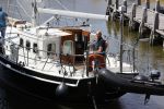 Harlingen 28 mei 2020
Frits Wester en een vriend (Jaap) varen de haven van Harlingen uit met de zeilboot van Frits