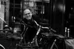 Amsterdam 23 mei 2020
Jaap v Zweden op de fiets op de pc Hooftstraat.