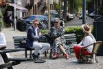Amsterdam 27 mei 2020
Jair Ferwerda en Dymphie Juffermans - Geurts overleggen over nieuwe programma