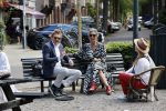 Amsterdam 27 mei 2020
Jair Ferwerda en Dymphie Juffermans - Geurts overleggen over nieuwe programma