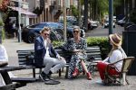 Amsterdam 27 mei 2020
Jair Ferwerda en Dymphie Juffermans - Geurts overleggen over nieuwe programma