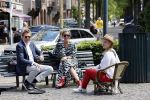 Amsterdam 27 mei 2020
Jair Ferwerda en Dymphie Juffermans - Geurts overleggen over nieuwe programma