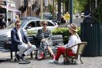 Amsterdam 27 mei 2020
Jair Ferwerda en Dymphie Juffermans - Geurts overleggen over nieuwe programma