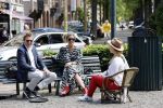 Amsterdam 27 mei 2020
Jair Ferwerda en Dymphie Juffermans - Geurts overleggen over nieuwe programma