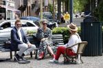 Amsterdam 27 mei 2020
Jair Ferwerda en Dymphie Juffermans - Geurts overleggen over nieuwe programma