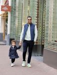 Amsterdam 6 jun i 2020
Jalal Oba met zijn dochter Lina op de pc hooftstraat
