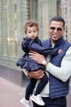Amsterdam 6 jun i 2020
Jalal Oba met zijn dochter Lina op de pc hooftstraat