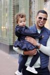 Amsterdam 6 jun i 2020
Jalal Oba met zijn dochter Lina op de pc hooftstraat