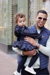 Amsterdam 6 jun i 2020
Jalal Oba met zijn dochter Lina op de pc hooftstraat