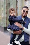 Amsterdam 6 jun i 2020
Jalal Oba met zijn dochter Lina op de pc hooftstraat
