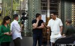 Amsterdam 26 mei 2020
Jalal Oba tijdens opnames voor een soap voor You Tube