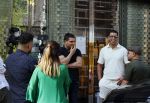 Amsterdam 26 mei 2020
Jalal Oba tijdens opnames voor een soap voor You Tube