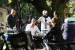 Amsterdam 28 mei 2020
Jalal Oba tijdens opnames op de cornelis schuytstraat