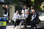 Amsterdam 28 mei 2020
Jalal Oba tijdens opnames op de cornelis schuytstraat