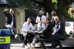 Amsterdam 28 mei 2020
Jalal Oba tijdens opnames op de cornelis schuytstraat