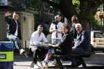 Amsterdam 28 mei 2020
Jalal Oba tijdens opnames op de cornelis schuytstraat