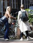 Amsterdam 6 mei 2020
Jennifer Hofman werkt parttime in het restaurant van haar vriend