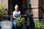 Amsterdam 6 mei 2020
Jennifer Hofman werkt parttime in het restaurant van haar vriend