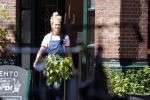 Amsterdam 6 mei 2020
Jennifer Hofman werkt parttime in het restaurant van haar vriend