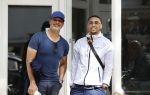 Amsterdam 7 mei 2020
Kenny tete met Ruud Gullit  in Amsterdam zuid