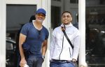Amsterdam 7 mei 2020
Kenny tete met Ruud Gullit  in Amsterdam zuid