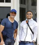 Amsterdam 7 mei 2020
Kenny tete met Ruud Gullit  in Amsterdam zuid