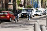 Amsterdam 4 mei 2020
Kim v Kooten en Jacob Derwig op ded fiets in Amsterdam zuid.