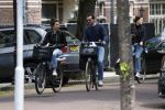 Amsterdam 4 mei 2020
Kim v Kooten en Jacob Derwig op ded fiets in Amsterdam zuid.
