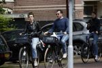 Amsterdam 4 mei 2020
Kim v Kooten en Jacob Derwig op ded fiets in Amsterdam zuid.
