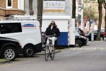 Amsterdam 15 mei 2020
Lieke v Lexmond op de fiets in Amsterdam