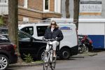Amsterdam 15 mei 2020
Lieke v Lexmond op de fiets in Amsterdam