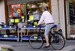 Amsterdam 18 mei 2020
Maarten Spanjer op de fiets in Amsterdam