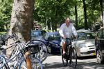 Amsterdam 18 mei 2020
Maarten Spanjer op de fiets in Amsterdam